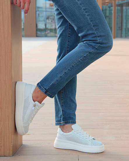 картинка Кеды ED'ART 166.P.PEPE'w. Белый от интернет магазина