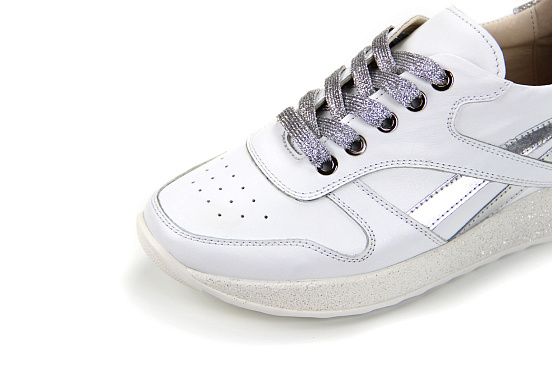 картинка Кроссовки ED'ART 132.157'w.white.silver от интернет магазина