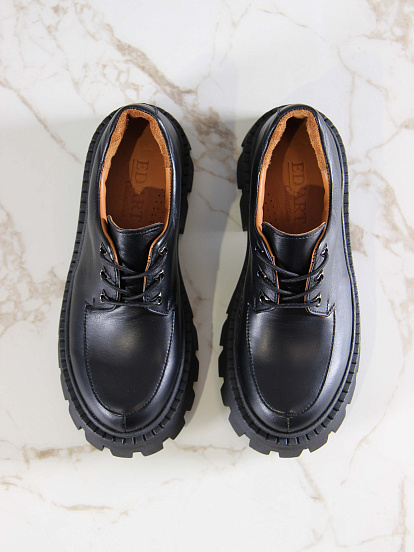 картинка Туфли полуботинки ED'ART 202.чанки'bl. black от интернет магазина