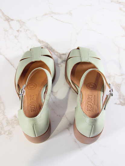 картинка Босоножки ED'ART 5033.23663'bе. Олива орех от интернет магазина