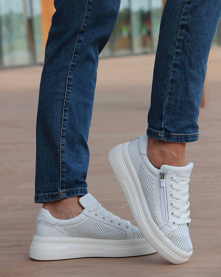 картинка Кеды ED'ART 166.P.PEPE'w. Белый от интернет магазина