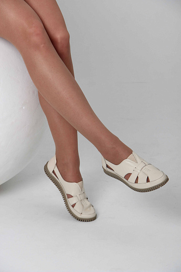 картинка Слипоны ED'ART 116.8000'be. Бежевый от интернет магазина