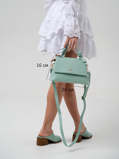 картинка Сумка-клатч ED'ART s06.мята от интернет магазина