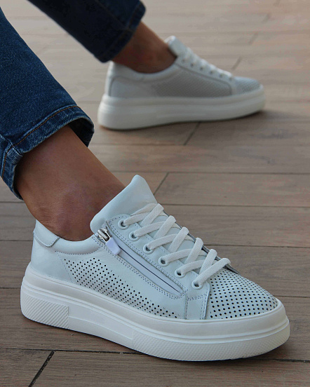 картинка Кеды ED'ART 166.P.PEPE'w. Белый от интернет магазина