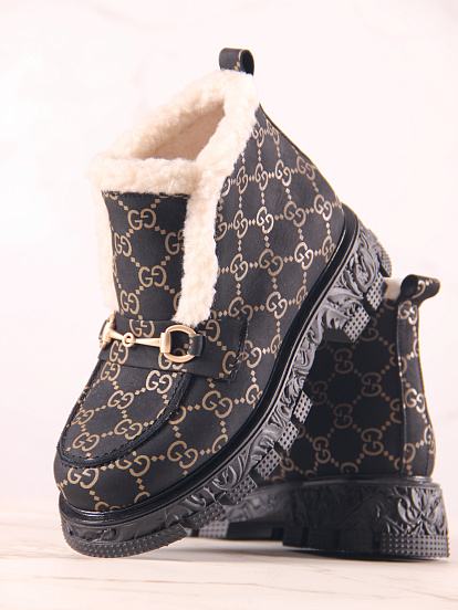 картинка Ботинки ED'ART 307. PODYUM141 'bl. черный гуччи от интернет магазина