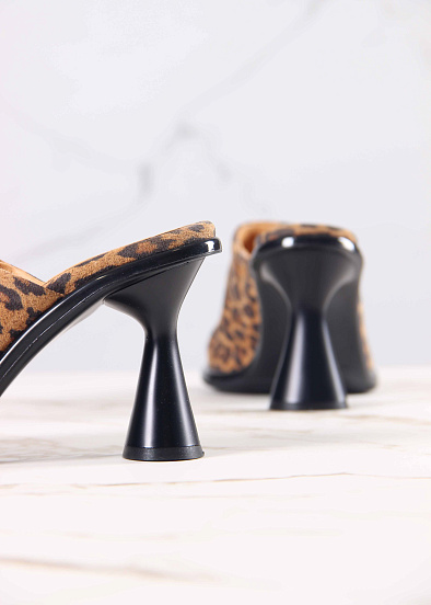 картинка Сабо ED'ART 6112.PODYUM133'bl. коричневый леопард от интернет магазина