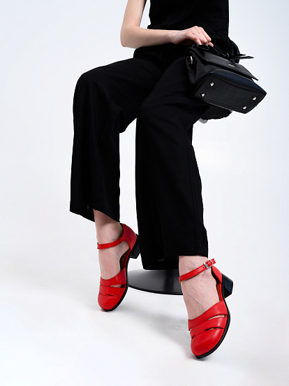 картинка Босоножки ED'ART 3032.25294'bl. Красный от интернет магазина