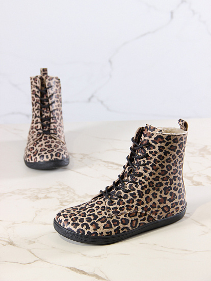 картинка Босоногие ботинки  ED'ART 351.NATA'bl.Бежевый леопард от интернет магазина