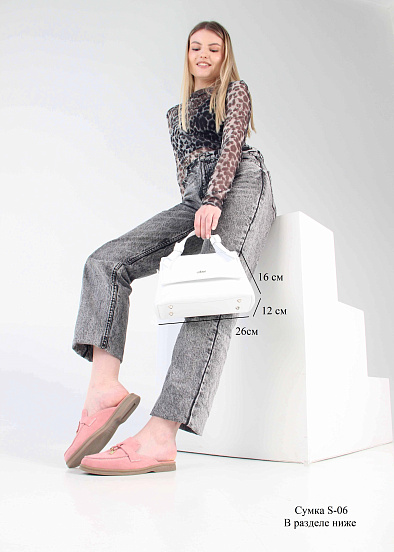 картинка Мюли ED'ART 1070.2614'be. розовый замша от интернет магазина