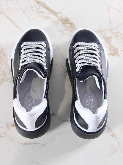 картинка Кеды ED'ART 128.Mikki'bl.Белый-черный от интернет магазина