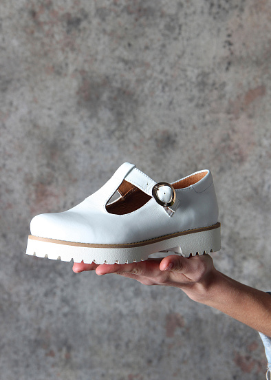 картинка Туфли полуботинки ED'ART 1004.sigma'w. белый от интернет магазина