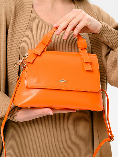 картинка Сумка-клатч ED'ART s06.Оранжевый от интернет магазина
